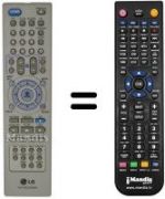 Télécommande équivalente N 148 B