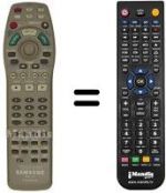 Télécommande équivalente N2QAKB000036