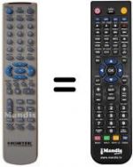 Télécommande équivalente NDVX-105