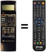 Télécommande équivalente NS-7000