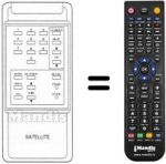 Télécommande équivalente ODE 540