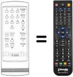Télécommande équivalente ODE 543