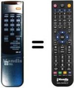 Télécommande équivalente OR 57