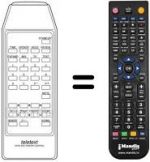 Télécommande équivalente OTM 7110 G