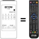 Télécommande équivalente P 1465 R