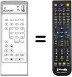 Télécommande équivalente PK 100 S