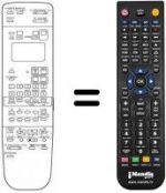 Télécommande équivalente PQ 11202
