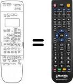 Télécommande équivalente PQ 11202 A