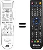 Télécommande équivalente PQ 21831 D