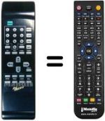 Télécommande équivalente PROVISION V