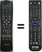 Télécommande équivalente RCA 10U81FX