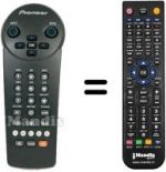 Télécommande équivalente RC-8250