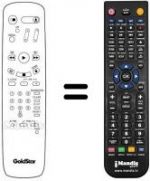 Télécommande équivalente LG QUISY 30