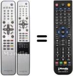 Télécommande équivalente Diamond DT 42A1
