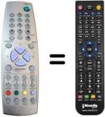 Télécommande équivalente MC MARREL MCM-X6969
