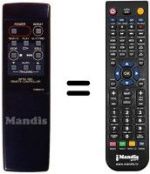 Télécommande équivalente RC-60