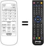 Télécommande équivalente RC-6VT05