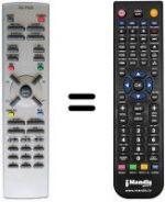 Télécommande équivalente Sinudyne 2930A