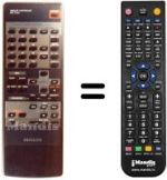 Télécommande équivalente Aiwa VX-S140
