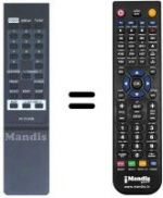 Télécommande équivalente RC-TC141KE