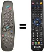 Télécommande équivalente LG CL 21 N52X