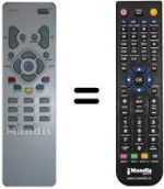 Télécommande équivalente Saba T 70172 RI
