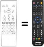 Télécommande équivalente Goldstar CB 14T1 X