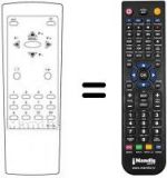 Télécommande équivalente RC 2144 HY 36 SIL