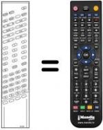 Télécommande équivalente RC 3001