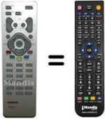 Télécommande équivalente Hifivox 20 LB 020 S4