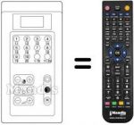 Télécommande équivalente RC 4-J