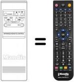 Télécommande équivalente RC 53