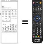 Télécommande équivalente RC 5352