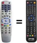 Télécommande équivalente Seitech SE14T10