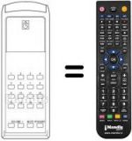 Télécommande équivalente RC 60