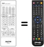 Télécommande équivalente RC 651