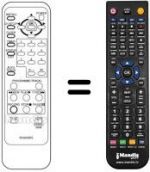 Télécommande équivalente RC 6X03 FE