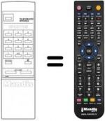 Télécommande équivalente Sinudyne MONITOR 1509