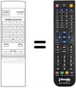 Télécommande équivalente RC 92