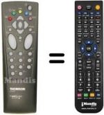 Télécommande équivalente Teleavia 14 MH 10 C