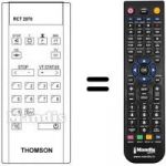 Télécommande équivalente Thomson 55 MV 51