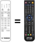 Télécommande équivalente Teleavia 29 DP 92 J