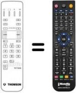 Télécommande équivalente Thomson 81 DXC 89 DY