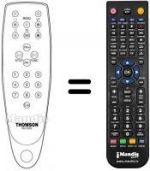 Télécommande équivalente Hifivox 10 MH 73 B