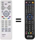Télécommande équivalente RCT 311 SD1G