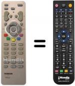 Télécommande équivalente Brandt 15 LCDM 03 B