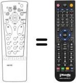 Télécommande équivalente RCT 314