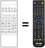 Télécommande équivalente RC-F703