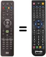 Télécommande équivalente RC 1314607 / 00