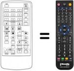 Télécommande équivalente LG RC 20 S